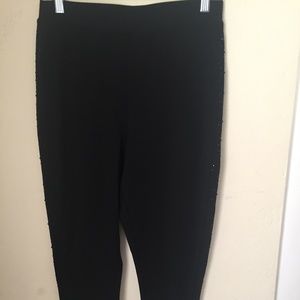 Avenue Black Studded Leggings